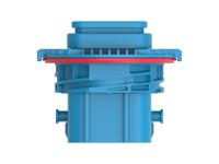 2-2366509-4 TE Connectivity, 2-2366509 Connector Housing Receptacle Blue Cable Mount 48 Way, Cable Termination