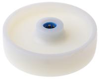 4014x LAG White Polyamide Hygienic, Low Rolling Resistance, Non-Marking Trolley Wheel, 400kg