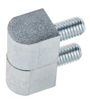 407-7284 Pinet Steel Block Hinge, Bolt-on Fixing, 33mm x 16mm