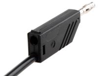 934058100 Hirschmann Test & Measurement, 16A, 60V dc, Black, 250mm Lead Length