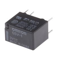 g5v-1-3dc Omron PCB Mount Signal Relay, 3V dc Coil, 1A Switching Current, DPDT
