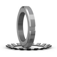 km-24 SKF KM Bearing Lock Nut And Locking Device For Use With Plain Shaft, KM 24