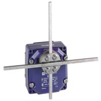 xcre58 Telemecanique Sensors XCR Series Rod Limit Switch, 2NO/2NC, IP54, DPST, Zinc Alloy Housing, 240V ac Max, 3A Max