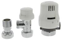 ca-200415r Altecnic Brass 1/2 in BSP to 1/2 in BSP Thermostatic Radiator Valve