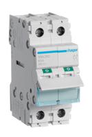 sbn280 Hager 2P Pole Isolator Switch - 80A Maximum Current, IP20