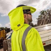12640 Ergodyne 6660 Lime Hard Hat, Ventilated