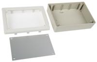 a9086365a9186001 OKW DeskCase 190 Series White ABS Desktop Enclosure, 138 x 190 x 70mm