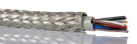 2173-sv005 Alpha Wire Expandable Braided Tinned Copper Silver Cable Sleeve, 11.11mm Diameter, 30m Length, FIT Wire Management