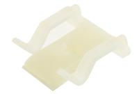 151-12819-ty8h1s-pa66-na HellermannTyton Natural Nylon mounting clip, 3.2mm Max. Bundle