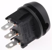 419-776 RS PRO SPDT, On-Off-On Rocker Switch Panel Mount
