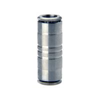 6580-4 Camozzi 6000 Series Straight Fitting, 4 mm to 4 mm, Tube-to-Tube Connection Style, 6580 4