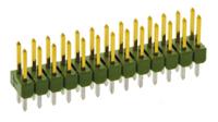 1-826656-3 TE Connectivity AMPMODU MOD II Series Straight Through Hole Pin Header, 26 Contact(s), 2.54 mm Pitch, 2 Row, Unshrouded