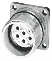 1619993 Phoenix Contact Circular Connector, 6 Contacts, Bulkhead Mount, M23 Connector, Socket, Female, IP67, CA Series