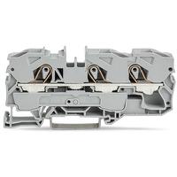 2010-1305 WAGO  TOPJOB S Series Black, 10mm², 1-Level, Push In Termination, ATEX, CSA, IECEx