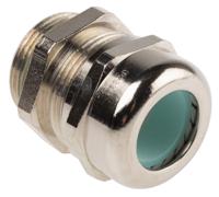 53112573 Lapp SKINTOP Series Nickel Plated Brass Cable Gland, M25 Thread, 9mm min., 17mm max., IP68