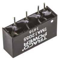tma-1205s TRACOPOWER TMA DC-DC Converter, 5V dc/ 200mA Output, 10.8 → 13.2 V dc Input, 1W, Through Hole, +85°C Max Temp