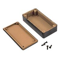 1594rabk Hammond Plastic General Purpose Enclosure, 2.2 x 2.2 x 1.1in