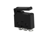 saj405xhl0n30sdtsrq TE Connectivity Lever Snap Action Micro Switch, Right Angle PCB Terminal, 0.5A at 30VDC, SPDT