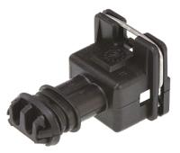 282762-1 TE Connectivity, Junior Power Timer Automotive Connector Socket Black Cable Mount 2 Way