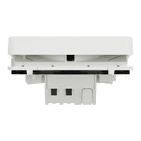 mur39723 Schneider Electric White Rocker Light Switch, 2 Way, 1 Gang, Mureva Styl