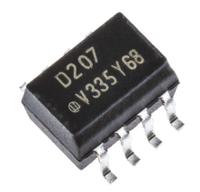 ild207t Vishay, ILD207T DC Input Transistor Output Dual Optocoupler, Surface Mount, 8-Pin SOIC