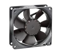 8412nghar-183 ebm-papst 8400 N Series Axial Fan, 12 V dc, DC Operation, 74m³/h, 2.8W, 230mA Max, 80 x 80 x 25mm