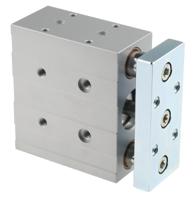 dfm-32-50-p-a-gf Festo Pneumatic Guided Cylinder - 170858, 32mm Bore, 50mm Stroke, DFM Series, Double Acting