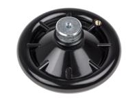 161-2019 RS PRO Black Phenoplast, Vegetal Fibre Reinforced Hand Wheel, 120mm diameter
