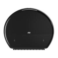 554008 Tork Black Plastic Toilet Roll Dispenser, 133mm x 360mm x 437mm