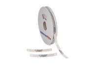 556-20079-tiptag11x100wh-po-wh HellermannTyton TIPTAG White Black Print Cable Labels, 100mm Width, 11mm Height, 120 Qty