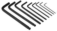 83shjpaapf Facom 9 piece L Shape Metric Hex Key Set, 1.5 - 2 - 2.5 - 3 - 4 - 5 - 6 - 8mm