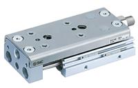 mxq8b-75z SMC Pneumatic Guided Cylinder - 8mm Bore, 75mm Stroke, MXQB Series, Double Acting