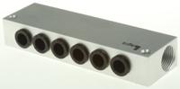 3310-08-17 Legris 3310 series 6 station G 3/8 Manifold