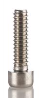 281-079 RS PRO Plain Stainless Steel Hex Socket Cap Screw, DIN 912, M5 x 12mm