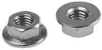 725-9640 RS PRO Stainless Steel Flanged Hex Nut, DIN 6923, M6