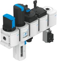 msb4-14c3j2d1a1f3-wp Festo MS Polycarbonate Filter Regulator, 40μm, G 1/4, Automatic, 12 bar, 542299