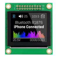 nhd-18-160128ubc3 NEWHAVEN DISPLAY INTERNATIONAL 1.8in Full Colour Passive matrix OLED Display 160 x 128pixels PCB Mount Parallel, SPI