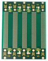 110-2545 RS PRO 96 Way DIN 41612 Eurocard Backplane FR4 Double Sided 18.8HP With 20.32mm Connector Pitch
