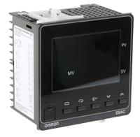 e5ac-rx4a5m-000 Omron E5AC Panel Mount PID Temperature Controller, 96 x 96mm, 1 Output Relay, 100 → 240 V ac Supply Voltage ON/OFF,