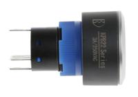 175-8300 RS PRO Illuminated Push Button Switch, Momentary, Panel Mount, 22.2mm Cutout, SPDT, White LED, 250V ac, IP65
