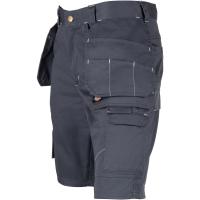 dk0a4xsigyx1 Dickies Redhawk Pro Grey 35% Cotton, 65% Polyester Work shorts, 36in