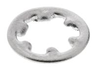 187-0541 RS PRO A2 304 Stainless Steel Internal Tooth Shakeproof Washer, M2.5, DIN 6797J