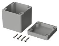 02225094 Bopla Euromas Series Light Grey Polycarbonate V0 Enclosure, IP66, IK07, Light Grey Lid, 82 x 80 x 85mm