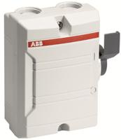 2cma142401r1000-bw-225-w-dp ABB 2P Pole Surface Mount Switch Disconnector - 25A Maximum Current, 3.7kW Power Rating, IP65