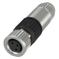 bcc02hc BALLUFF Circular Connector, 3 Contacts, Cable, M8 Connector, Socket, Female, IP67, BKS-S111-RT13 Series