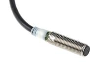 e2a-s08ks02-wp-c1-5m Omron Inductive Threaded Barrel Proximity Sensor, M8, 2 mm Detection, NPN NO, 12 → 24 V dc