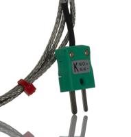 252-2461 RS PRO Type K Button Magnet Thermocouple 1m Length, → +250°C