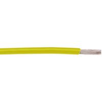 28407-yl005 Alpha Wire Hook-up Wire TEFLON Series Yellow 0.03 mm² Hook Up Wire, 32 AWG, 7/0.008 mm, 30m, PTFE Insulation, 2840/7