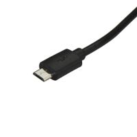 usb2cub1m StarTech.com USB 2.0, Male USB C to Male Micro USB B, 480Mbps, 1m