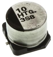 eeetg1h100p Panasonic 10μF Aluminium Electrolytic Capacitor 50V dc, Surface Mount - EEETG1H100P